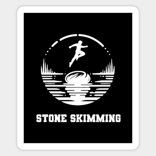 Stone Skipping Skimming Magnet